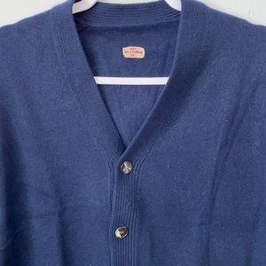 Pure Cashmere Button Down Sweater
